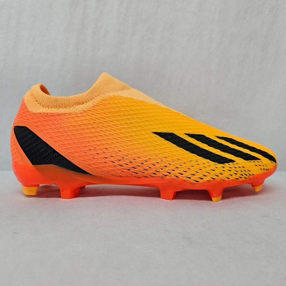 Adidas X Speedportal.3 LL FG Laceless Soccer Cleat GZ5067 Solar Gold Mens Size 7
